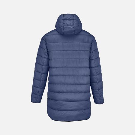 Куртка-парка унисекс Reverse, темно-синяя, размер XXL