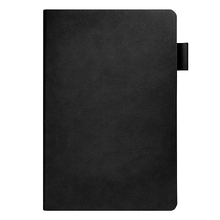 Ежедневник Flexy Asstra Petrus A5, черный, недатированный, в гибкой обложке