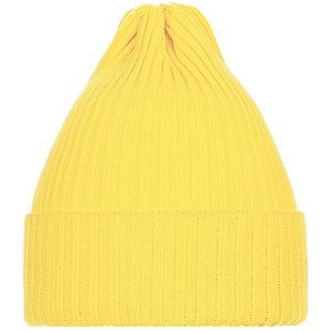 Шапка Yong, светло-желтая