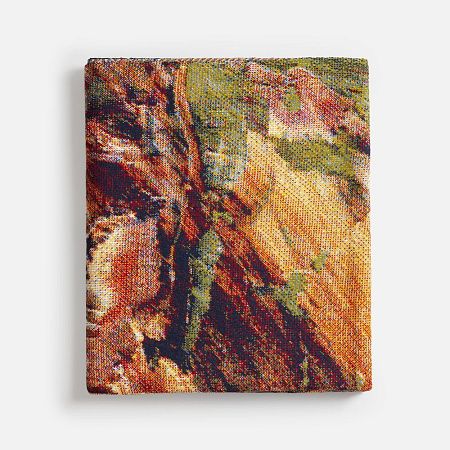 Плед Multicolor Net на заказ, S, полушерсть