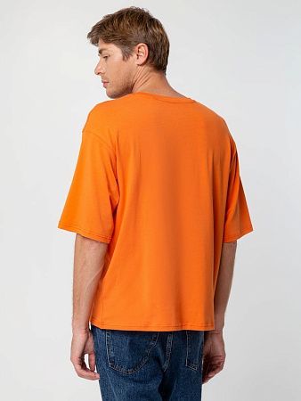Футболка унисекс оверсайз Street Vibes, оранжевая, размер XL/2XL