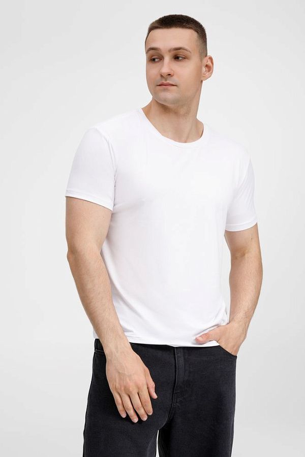 Футболка унисекс Senti, черная под нанесение