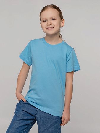 Футболка детская T-Bolka Kids, голубая, размер 12 лет (142-152 см)