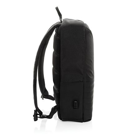 Антикражный рюкзак для ноутбука Swiss Peak с RFID-защитой из rPET AWARE™, 15,6’’