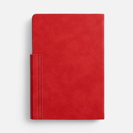 Ежедневник Leadmark, недатированный, красный