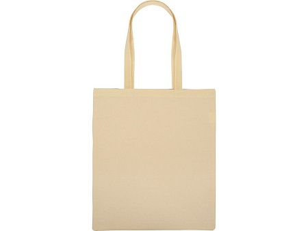 Сумка для шопинга «Twin» двухцветная из хлопка, 180 г/м2