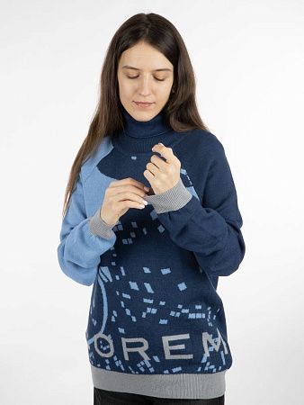 Джемпер на заказ Tricksy Net Reglan, полушерсть, размер S