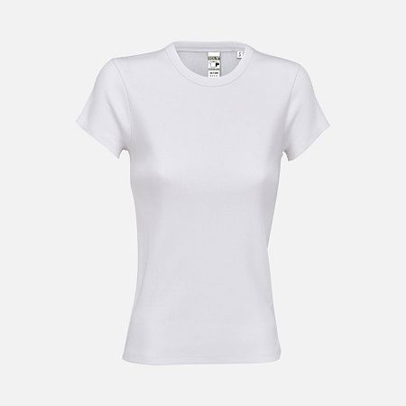 Футболка женская Sara, белая, размер XS