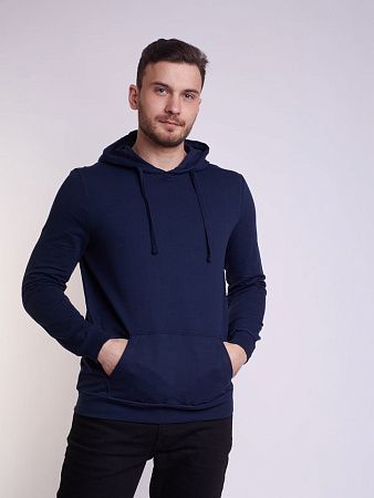 Худи Basic, темно-синее, размер XS