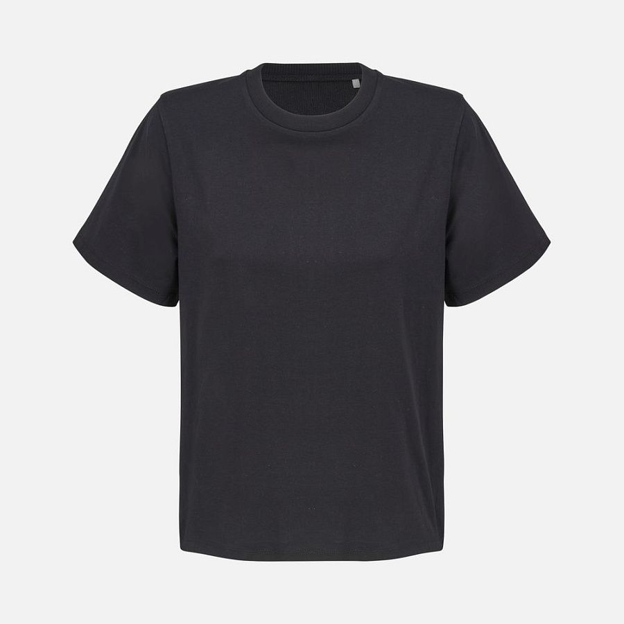 Футболка женская Legend Women, молочно-белая с темно-синим под нанесение