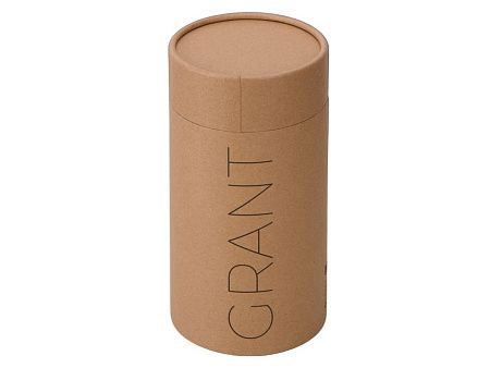 Вакуумная термокружка «Grant», soft-touch, тубус