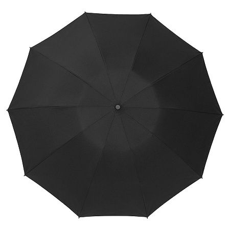 Зонт складной автоматический с плавным закрытием Forest Sunderland Reverse,  диаметр 117 см, 10 панелей,  в подарочной коробке, черный