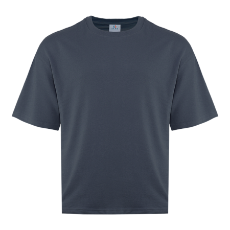 Футболка унисекс оверсайз STAN хлопок/полиэстер 260, 40, Графит,  (101)  (52/XL)