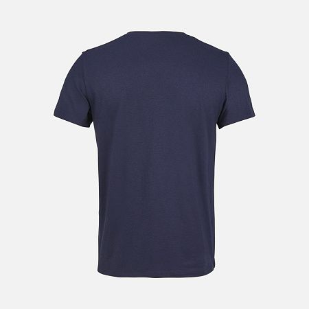 Футболка унисекс Regent с V-образным вырезом, кобальт (темно-синяя), размер S