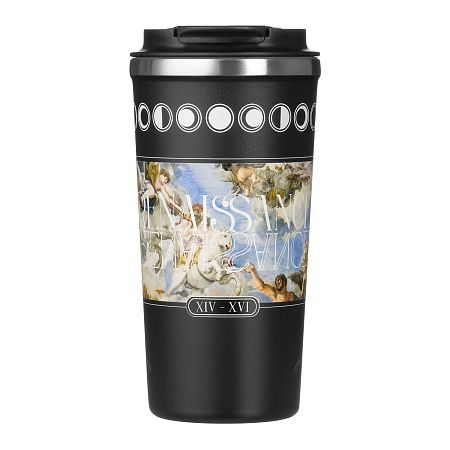 Термокружка вакуумная Палермо (Palermo), серая, матовая поверхность