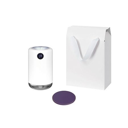 Подарочный набор Bliss, Auris, фиолетовый (увлажнитель воздуха, зарядное устройство)