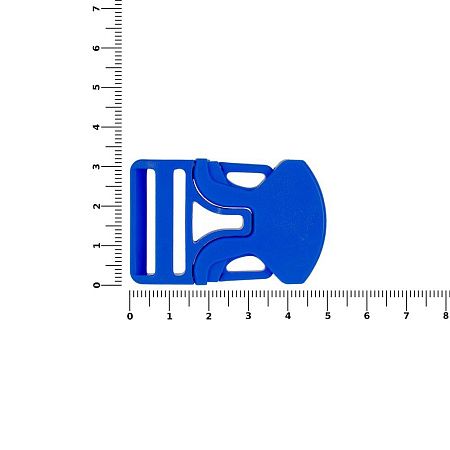 Застежка-пряжка односторонняя Triden, синий