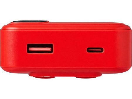 Внешний аккумулятор со встроенными кабелями «Фрэйм Про», QC/PD, 20000 мАч