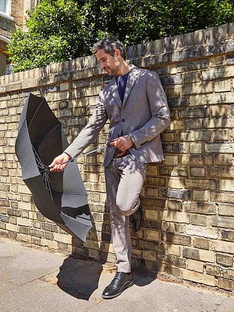 Зонт складной Magnum Auto, черный