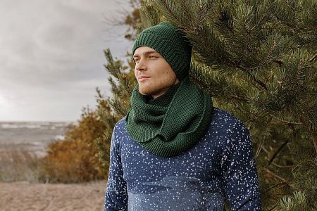 Шапка фактурная Brugge Grand Max, акрил