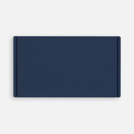 Лейбл из ПВХ Dzeta, M, темно-синий