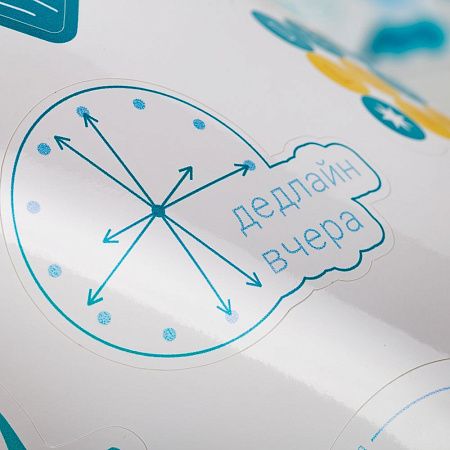 Наклейки ПВХ Sticker Pack на заказ, L