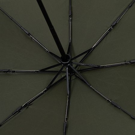 Зонт складной Cloudex, зеленый (хаки)