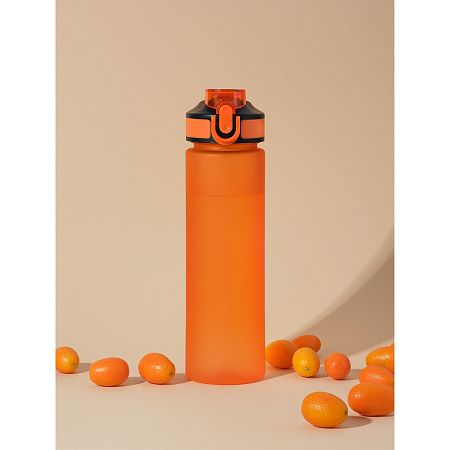 Бутылка для воды Флип (Flip), оранжевая