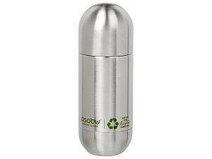 Термос «ORB», переработанная нержавеющая сталь, цвет: серебристый
