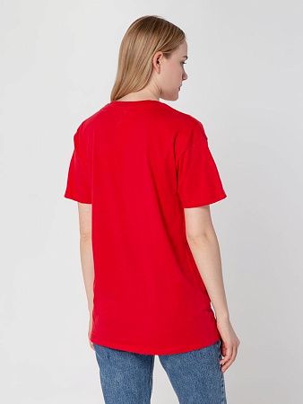 Футболка унисекс Regent 150, красная, размер 4XL