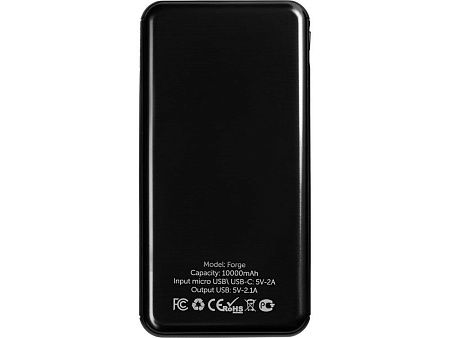 Внешний аккумулятор «Forge» v.2 , 10000 mAh