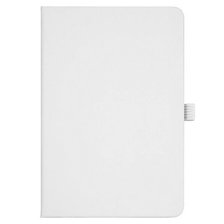 Блокнот Forest  Alfa Polo  Soft А5, недатированный, в твердой обложке, с резинкой и петлей для ручки, белый