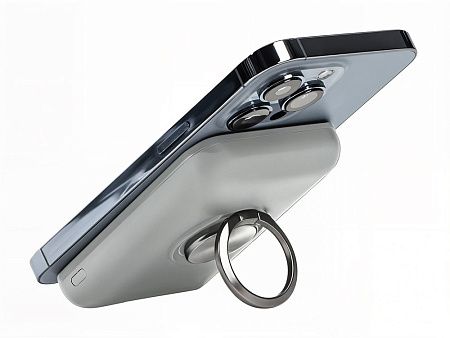 Магнитный беспроводной внешний аккумулятор с быстрой зарядкой QC/PD 20 Вт «MagnetIQ», 5000 mAh