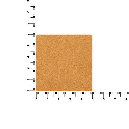 Лейбл кожаный Sinatu, L, бежевый