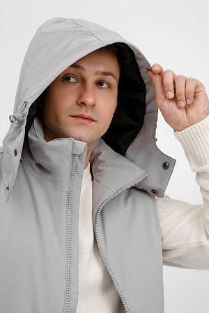 Жилет унисекс Sfera, светло-серый, размер M