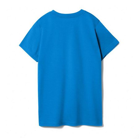 Футболка детская T-Bolka Kids, бирюзовая, размер 10 лет (130-140 см)