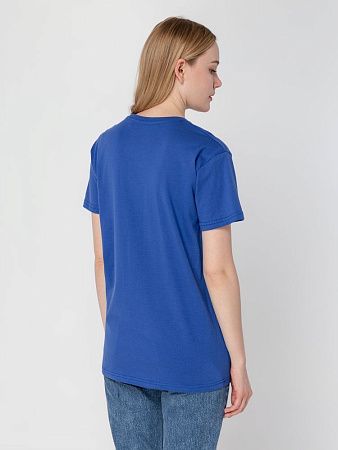 Футболка унисекс T-Bolka 160, ярко-синяя, размер 5XL