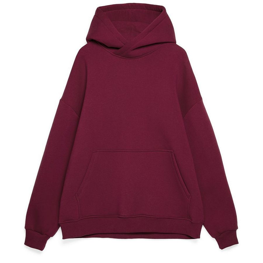 Худи Kulonga Oversize, бордовое, размер 3XL/4XL