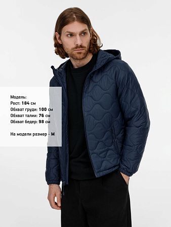 Куртка унисекс Tarnaby, темно-синяя, размер S