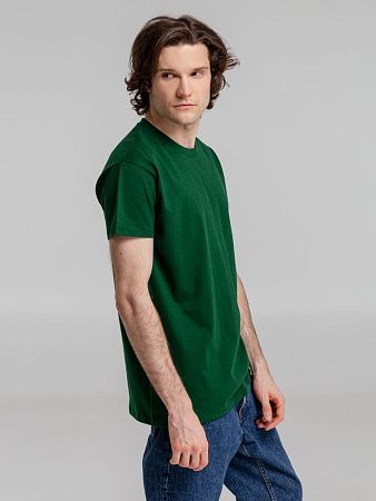 Футболка Imperial 190, темно-зеленая, размер XXL