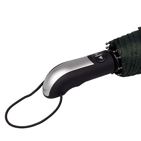 Зонт складной автоматический  Forest BERGEN, диаметр 116 см, 10 панелей, с UV защитой в подарочной коробке зеленый