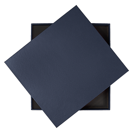 Коробка подарочная, размер  203*220*30 мм,  Solution Gift Soft Touch для ежедневника и ручки, темно-синяя