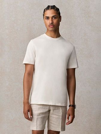 Футболка унисекс Lyam, белая (белоснежная), размер XS