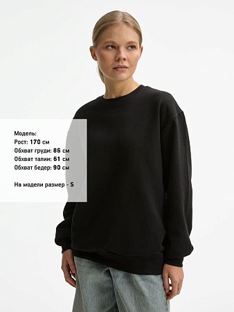 Свитшот унисекс Columbia, черный, размер L