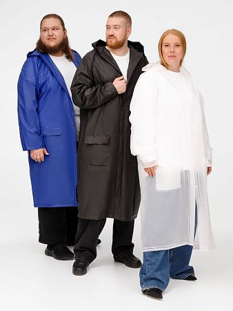 Дождевик RainDrop, белый, размер XS/S