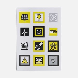 Стикерпак бумажный Industry, энергетика
