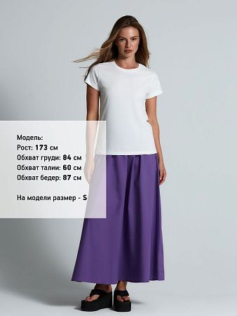 Футболка унисекс T-Bolka 140, белая (белоснежная), размер S