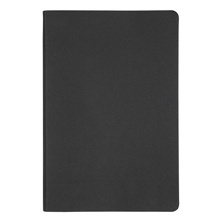 Ежедневник Flexy Milano B6, черный, недатированный, в гибкой обложке