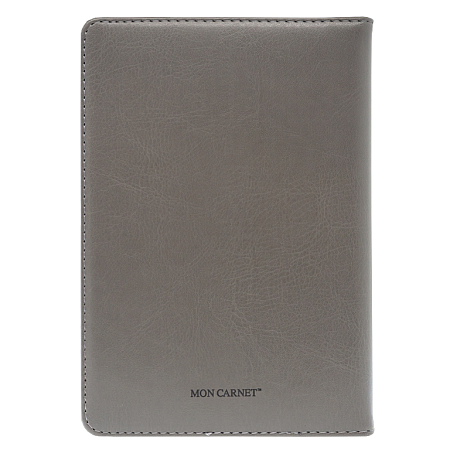 Ежедневник City Buffalo А5, серый, недатированный, в твердой обложке с поролоном