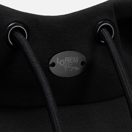 Худи унисекс Begi, черное, размер XXL